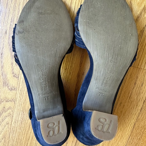 Paul Green Munchen Handmade Open Toe Ankle Strap Sandals - Picture 7 of 7